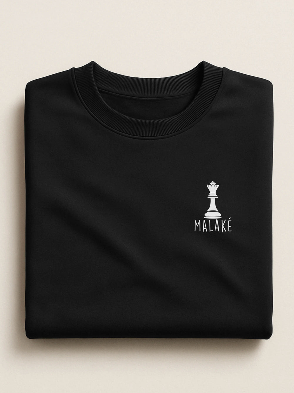 Queens and Kings - Malaké - Regular/Oversized Sweatshirt Regular Black by inspire.inc