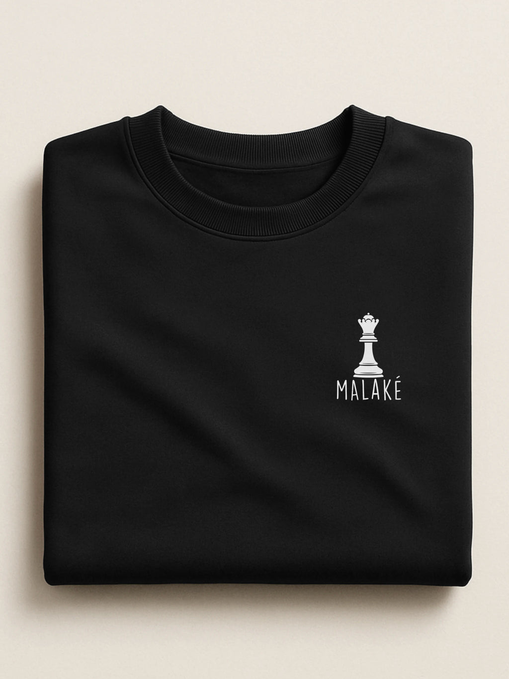 Queens and Kings - Malaké - Regular/Oversized Sweatshirt Regular Black by inspire.inc