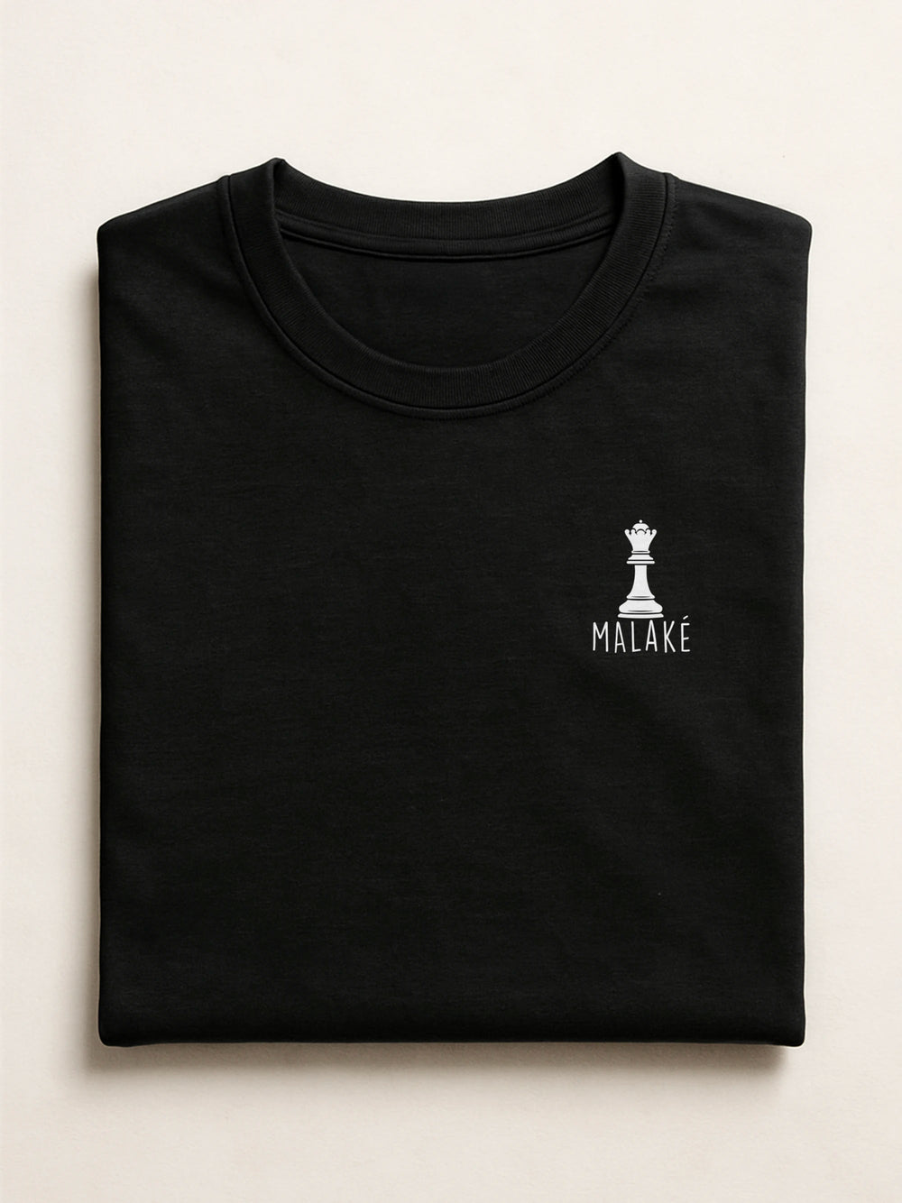 Queens and Kings - Malaké - Regular/Oversized T-shirt Oversized Black by inspire.inc