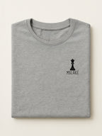 Queens and Kings - Malaké - Regular/Oversized T-shirt Oversized Light Heather Gray by inspire.inc