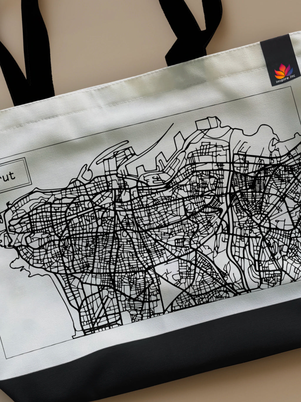 Mapped Out - Neo Tote Bag by inspire.inc