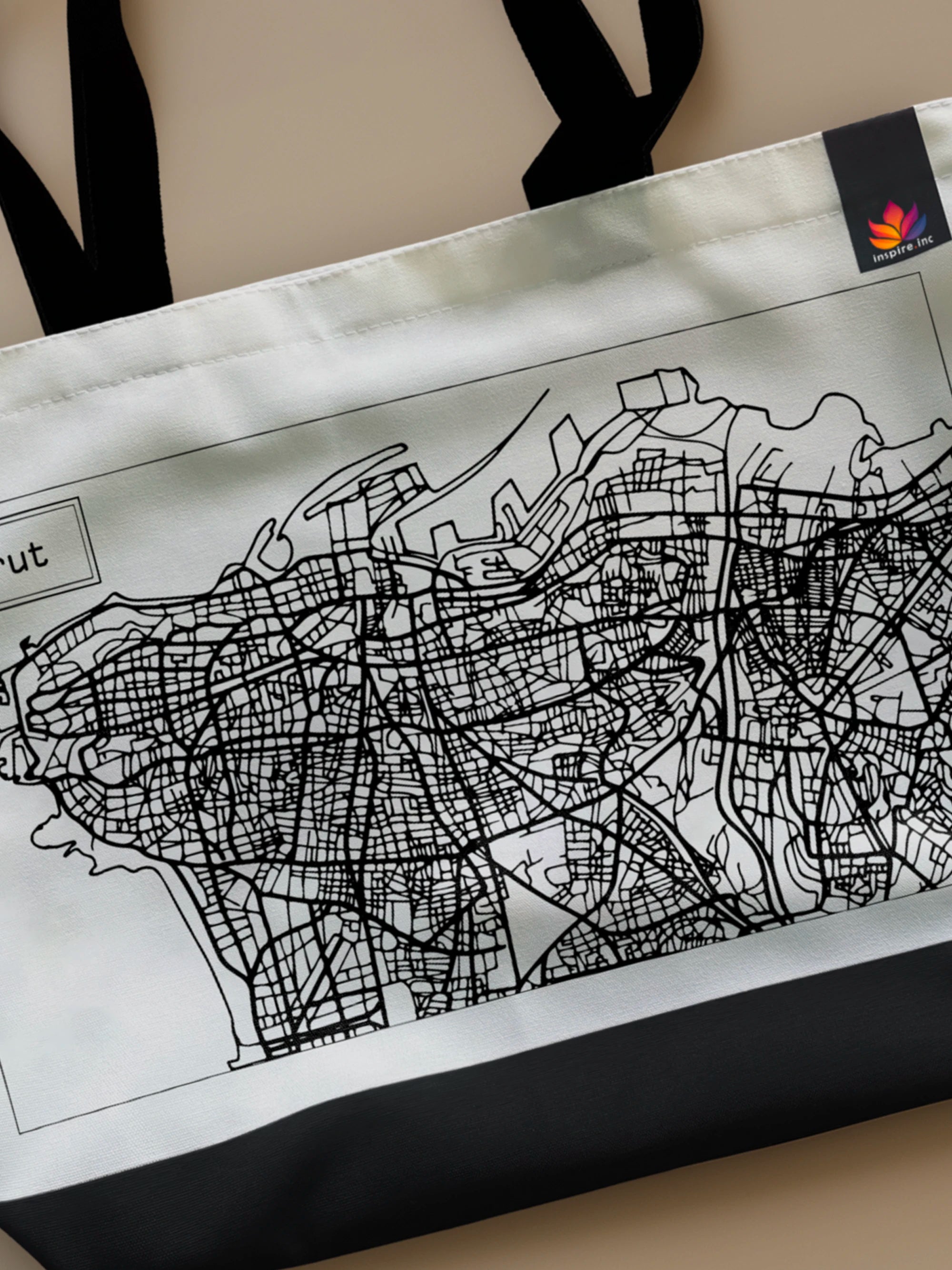 Mapped Out - Neo Tote Bag by inspire.inc