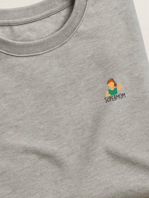 Mom Minis - Super Mom - Regular/Oversized Sweatshirt by inspire.inc