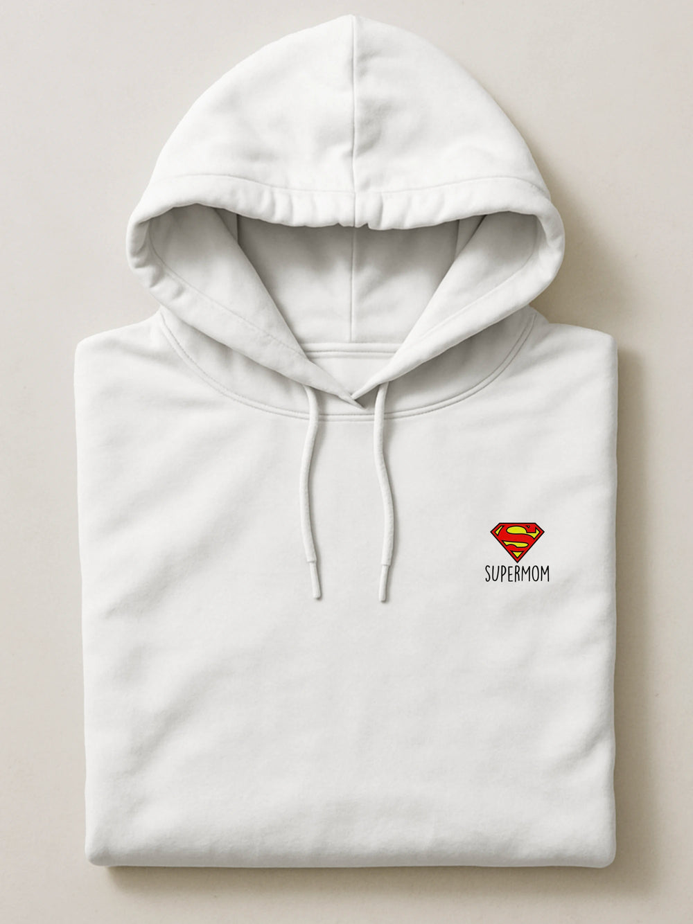 Mom Minis - Superhero Mom - Premium Hoodie Light White by inspire.inc