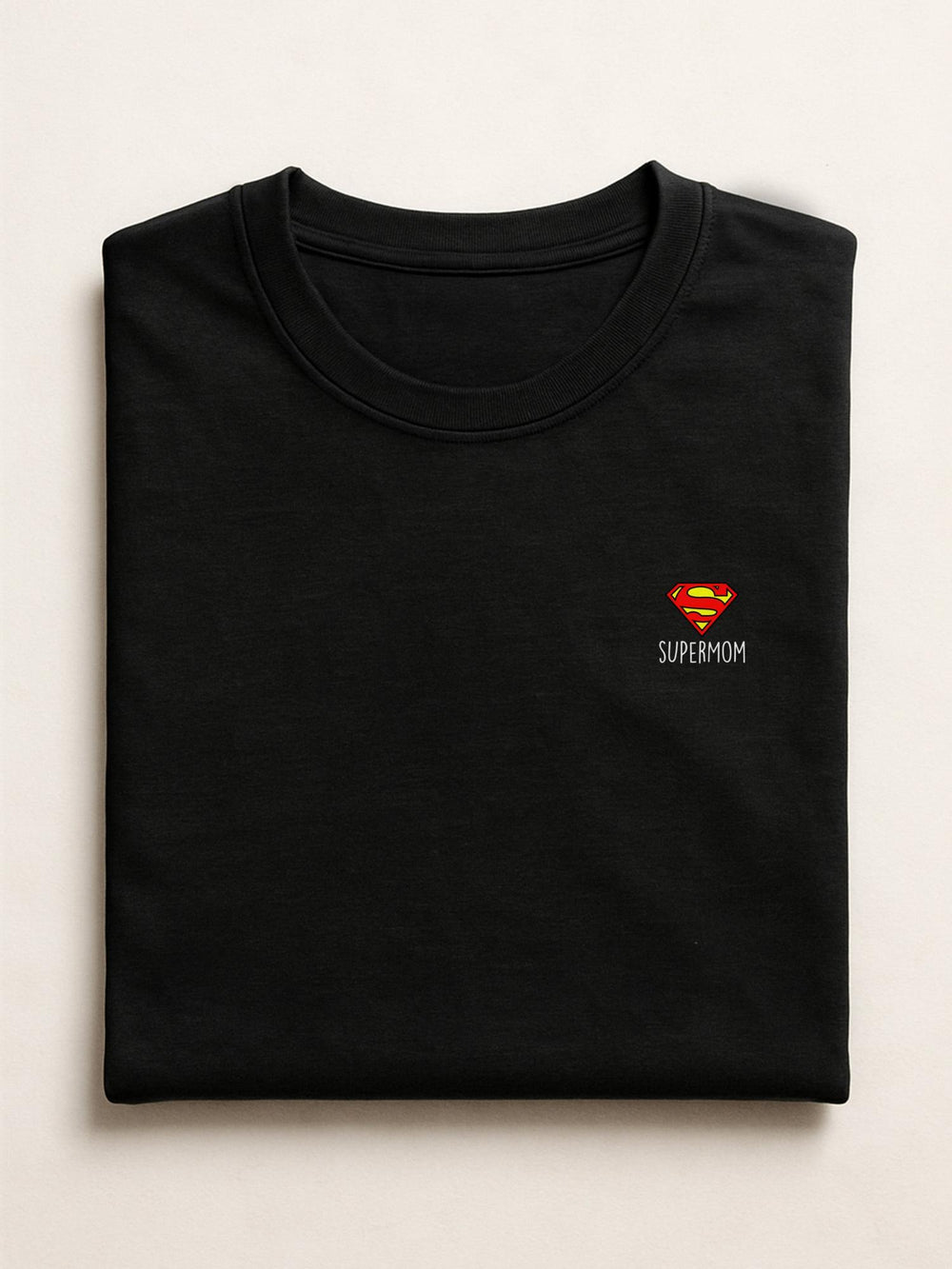 Mom Minis - Superhero Mom - Regular/Oversized T-shirt Oversized Black by inspire.inc