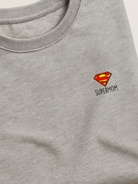 Mom Minis - Superhero Mom - Regular/Oversized Sweatshirt by inspire.inc