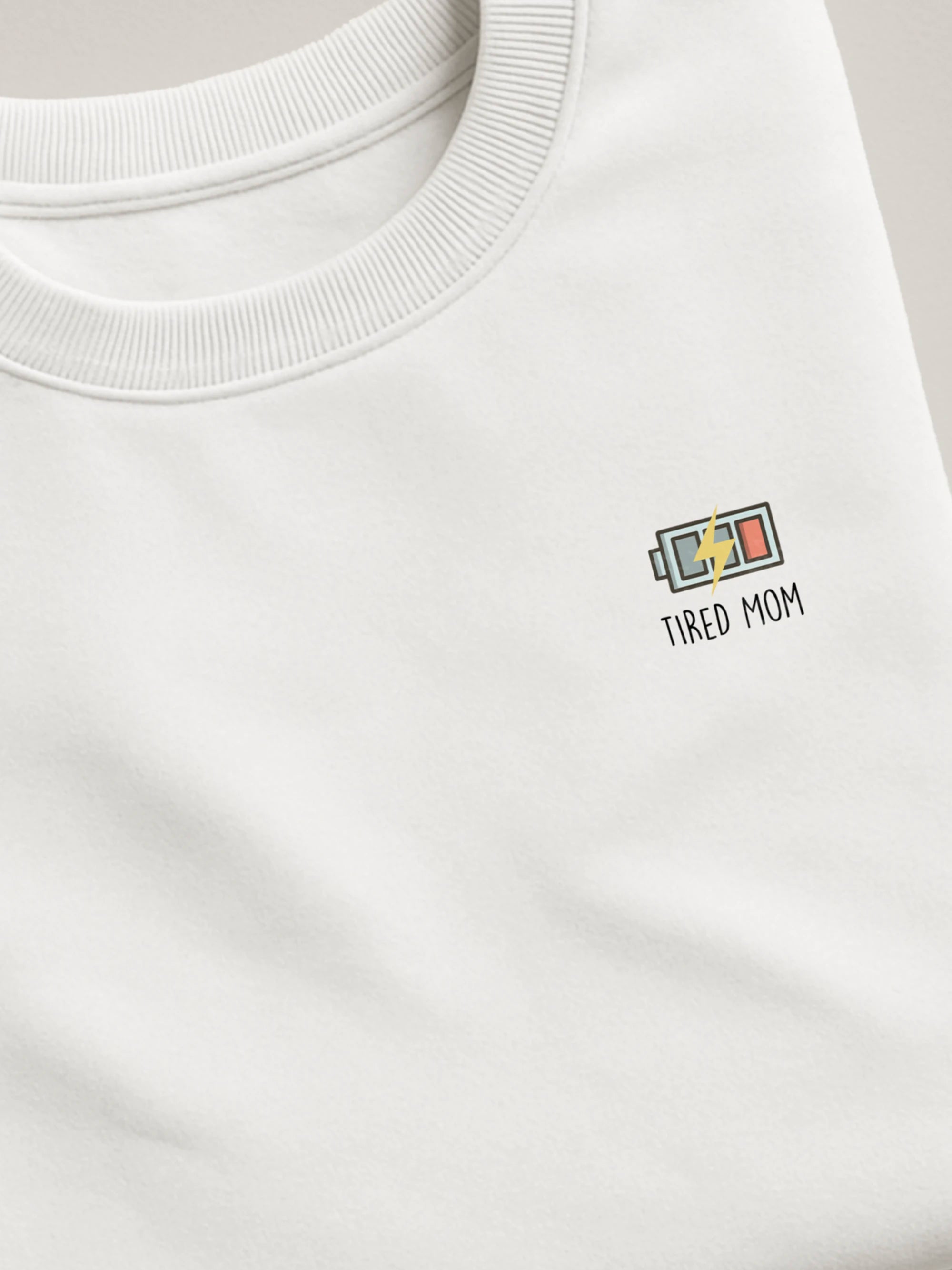 Mom Minis - Tired Mom - Regular/Oversized Sweatshirt by inspire.inc