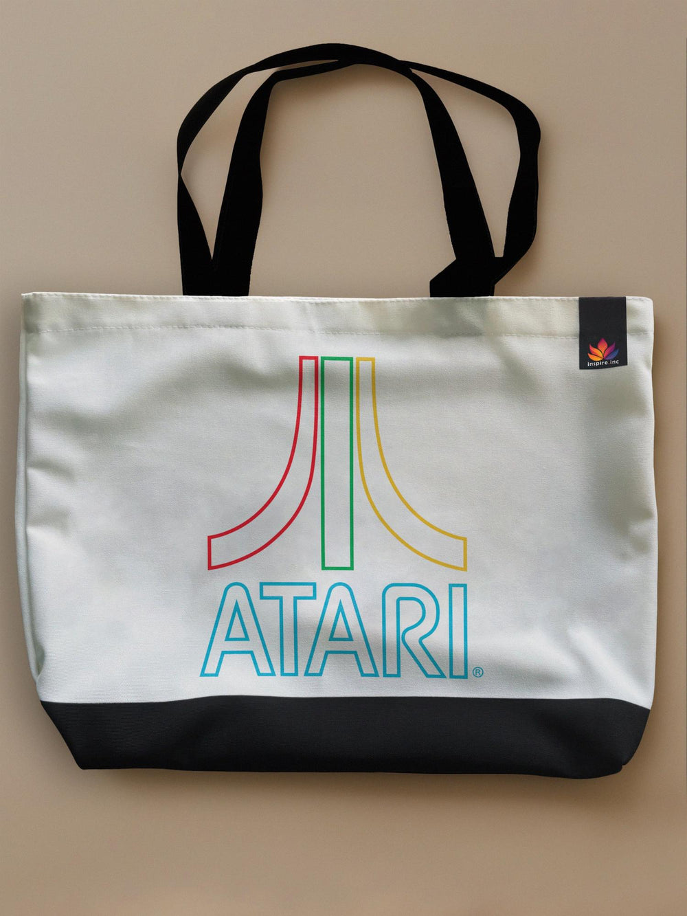 Neon Sticks - Atari - Neo Tote Bag White Front Only by inspire.inc