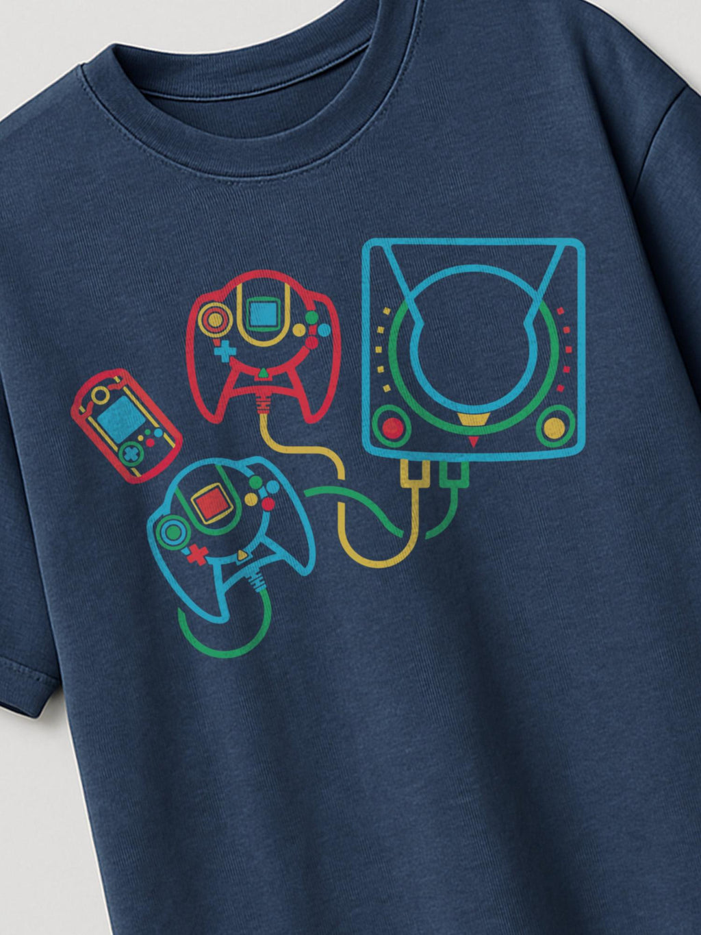 Neon Sticks - Dreamcast - Regular/Oversized T-shirt by inspire.inc