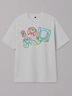 Neon Sticks - Dreamcast - Regular/Oversized T-shirt Oversized White by inspire.inc