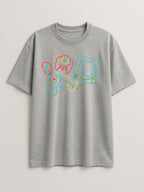 Neon Sticks - Dreamcast - Regular/Oversized T-shirt Oversized Light Heather Gray by inspire.inc