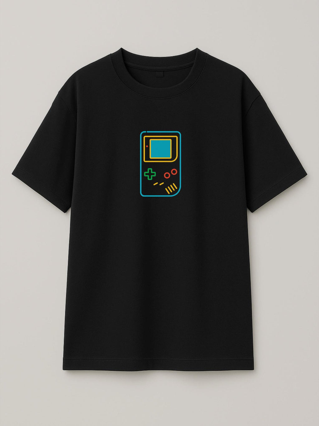 Neon Sticks - Game Boy - Regular/Oversized T-shirt Oversized Black by inspire.inc