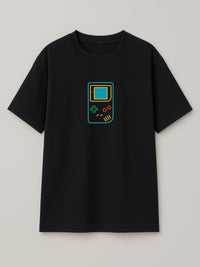 Neon Sticks - Game Boy - Regular/Oversized T-shirt Oversized Black by inspire.inc