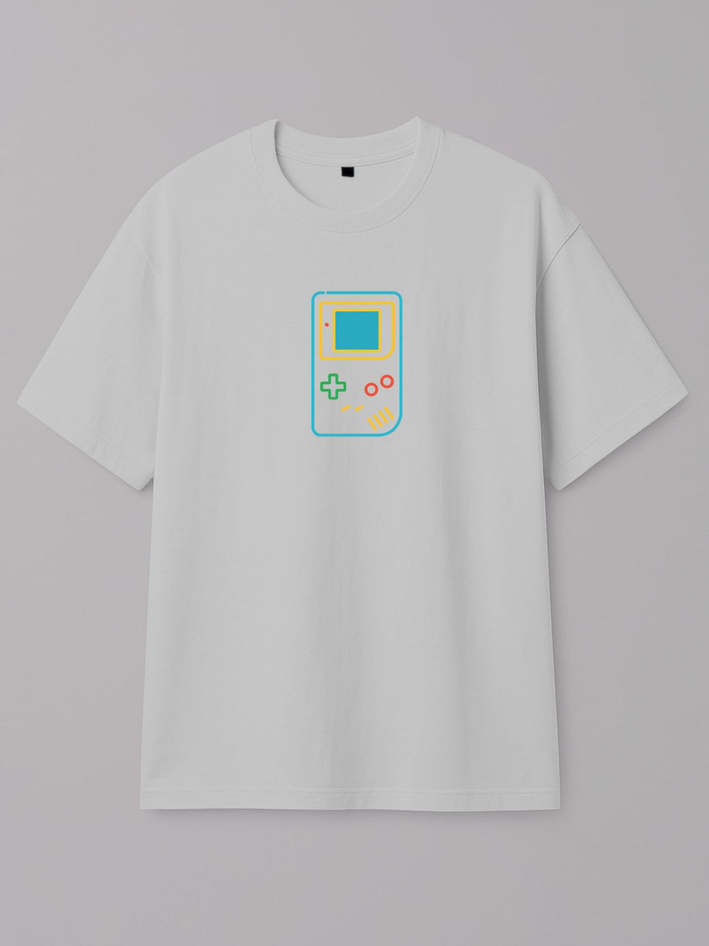 Neon Sticks - Game Boy - Regular/Oversized T-shirt Oversized White by inspire.inc