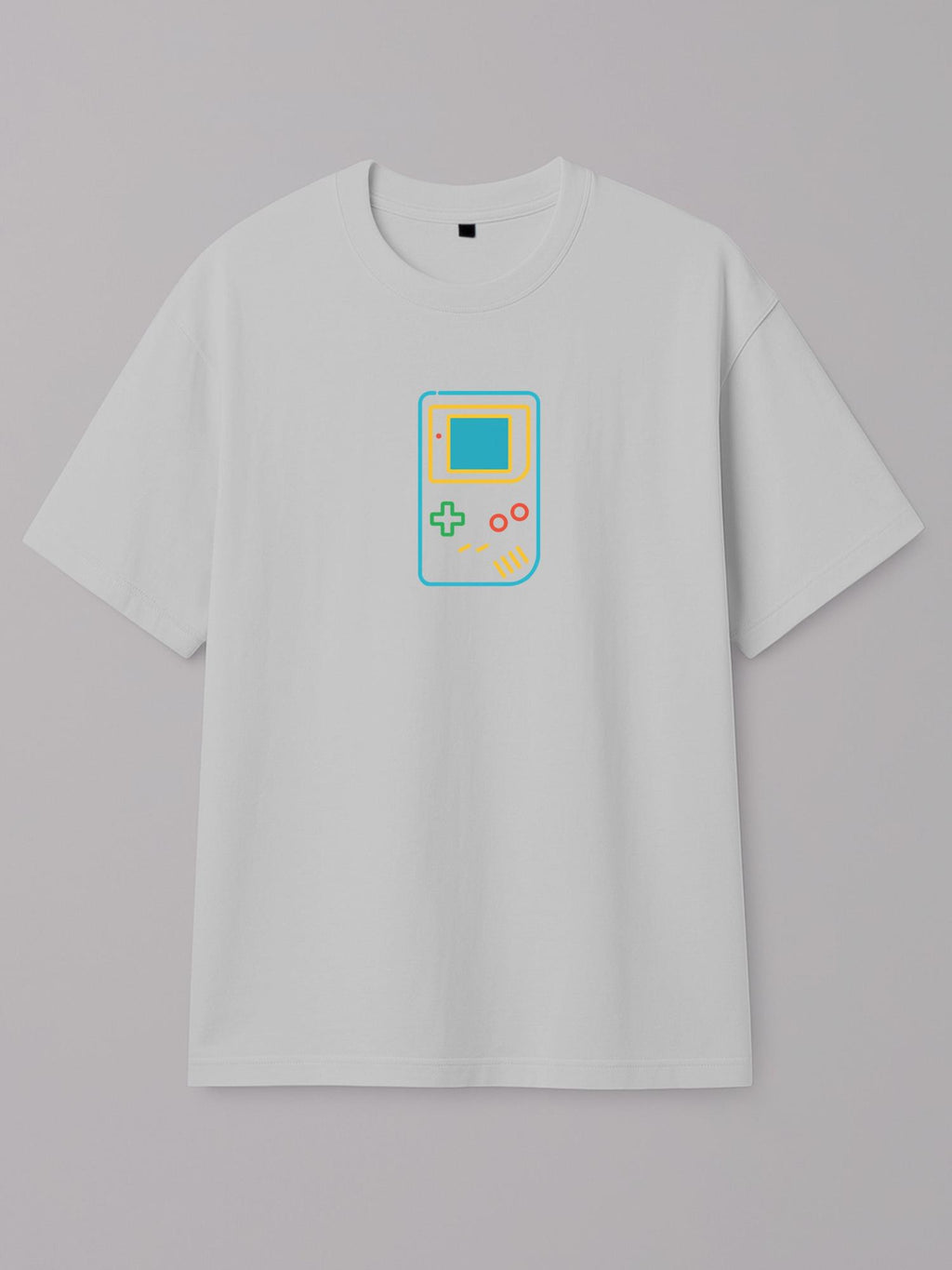 Neon Sticks - Game Boy - Regular/Oversized T-shirt Oversized White by inspire.inc