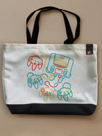 Neon Sticks - Nintendo 64 - Neo Tote Bag White Front Only by inspire.inc