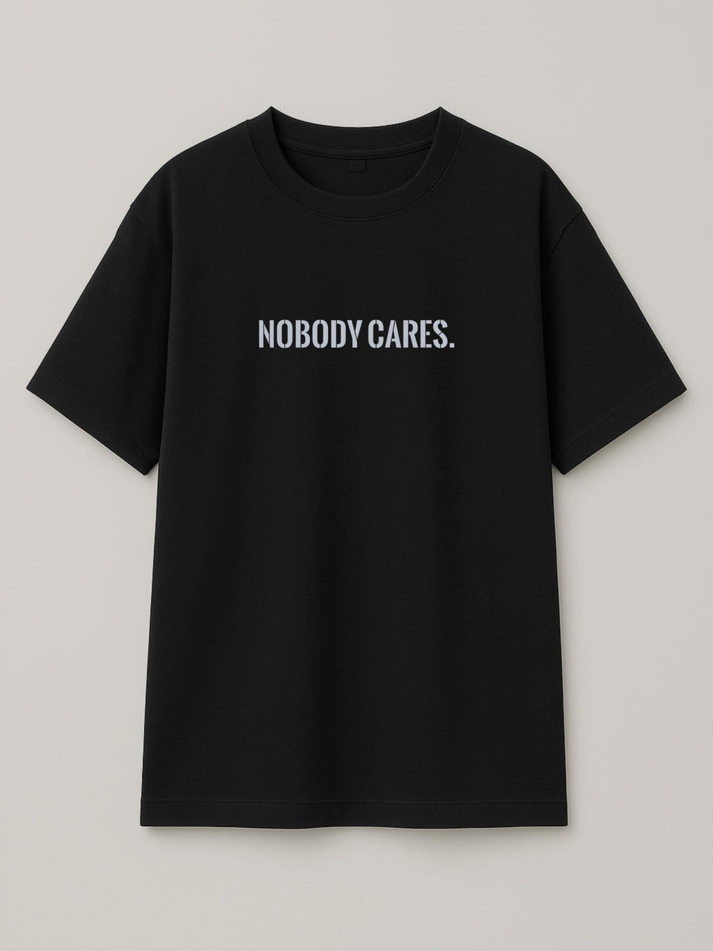 Nobody Cares - Regular/Oversized T-shirt by inspire.inc