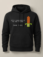 The Legend of Zelda - Not Alone - Unisex Premium Hoodie Light Black by inspire.inc