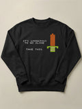 The Legend of Zelda - Not Alone - Regular/Oversized Sweatshirt Regular Black by inspire.inc