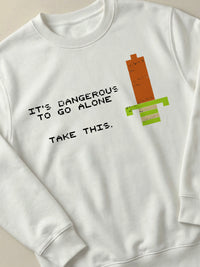 The Legend of Zelda - Not Alone - Regular/Oversized Sweatshirt by inspire.inc