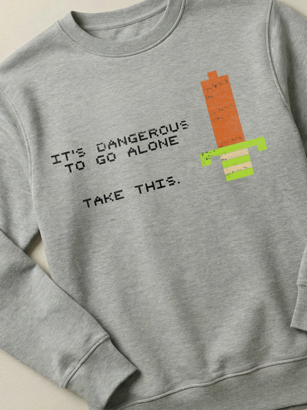 The Legend of Zelda - Not Alone - Regular/Oversized Sweatshirt by inspire.inc