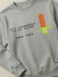 The Legend of Zelda - Not Alone - Regular/Oversized Sweatshirt by inspire.inc