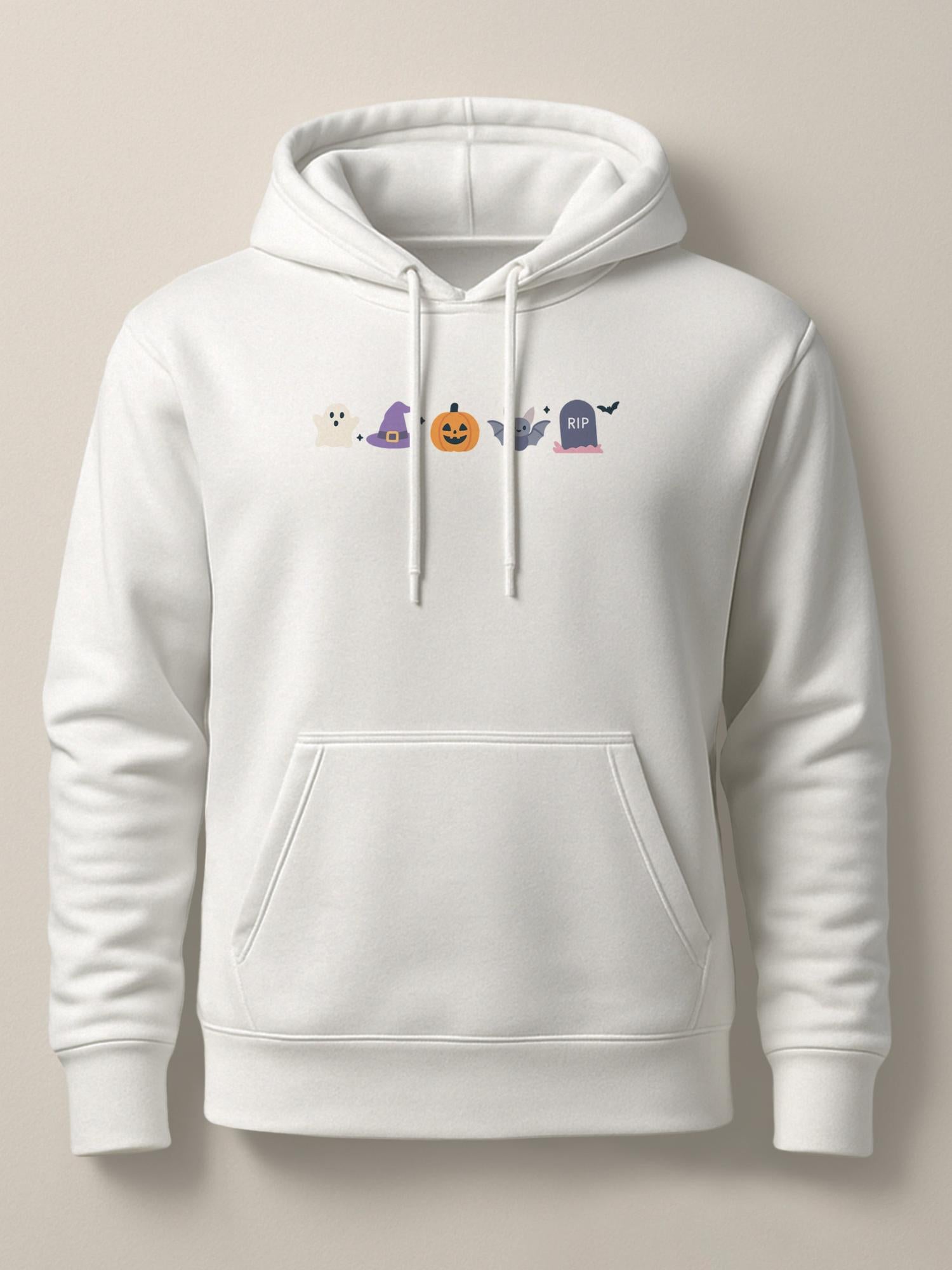 Not So Spooky - Unisex Premium Hoodie White S by inspire.inc