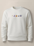 Not So Spooky - Unisex Regular/Oversized Sweatshirt Regular White by inspire.inc