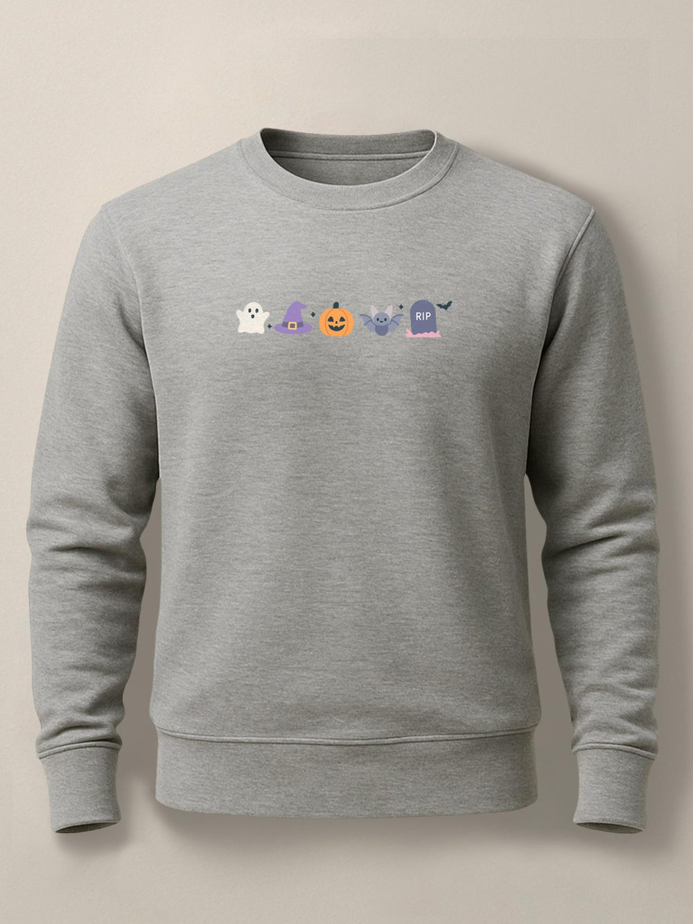 Not So Spooky - Unisex Regular/Oversized Sweatshirt Regular Gray by inspire.inc