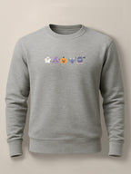 Not So Spooky - Unisex Regular/Oversized Sweatshirt Regular Gray by inspire.inc