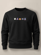 Not So Spooky - Unisex Regular/Oversized Sweatshirt Regular Black by inspire.inc