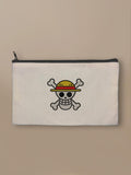 One Piece - Jolly Roger - Zipper Pouch Black by inspire.inc