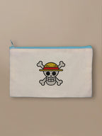 One Piece - Jolly Roger - Zipper Pouch Blue by inspire.inc