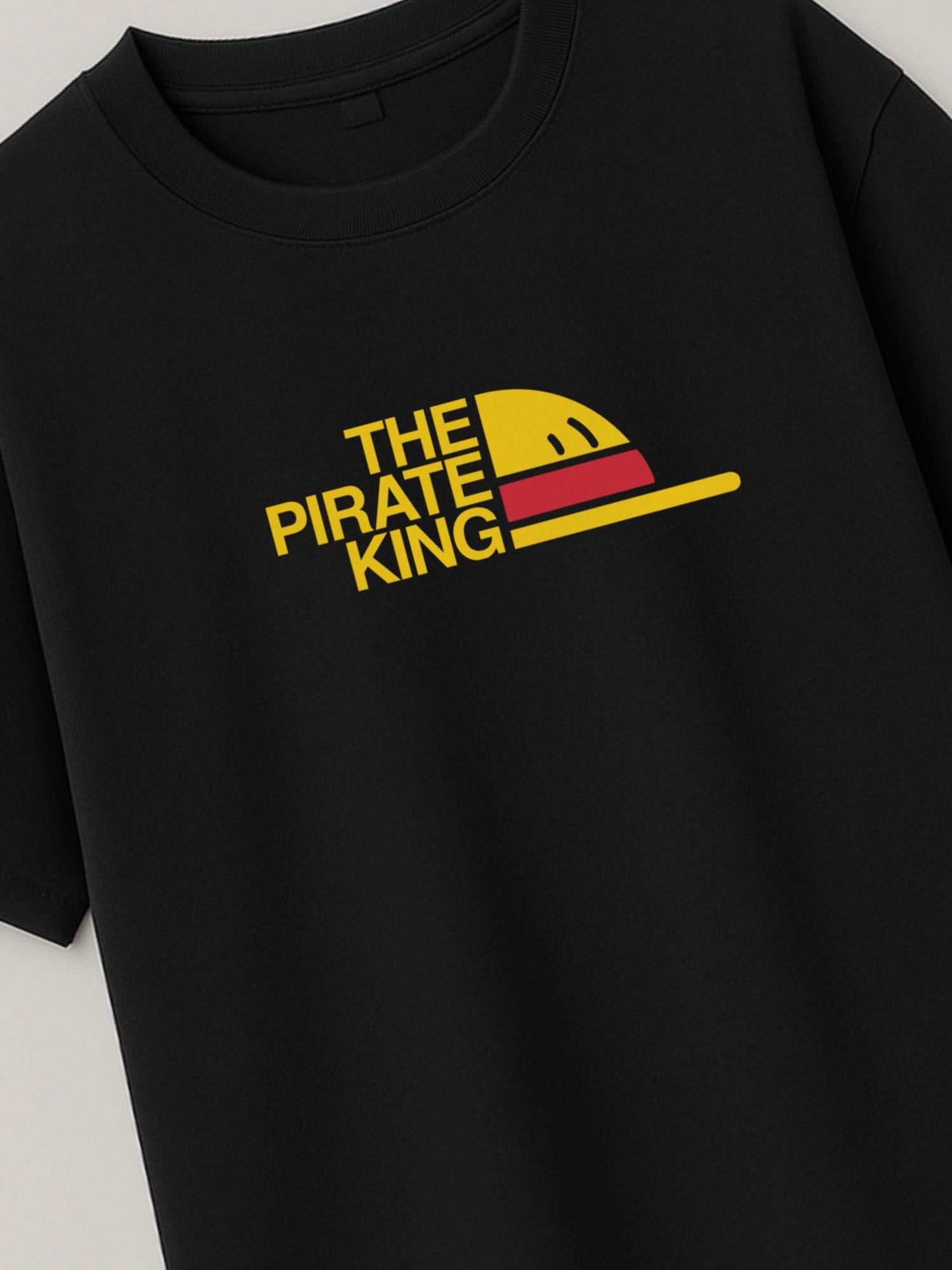 One Piece - The Pirate King (Big) - Regular/Oversized T-shirt by inspire.inc