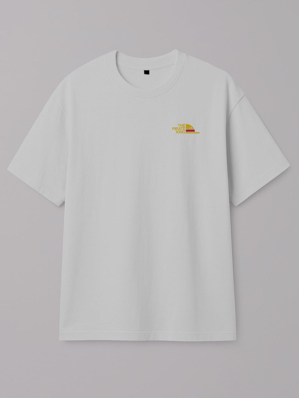 One Piece - The Pirate King (Small) - Regular/Oversized T-shirt Oversized White by inspire.inc