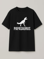 Papasaurus - Regular/Oversized T-shirt Oversized Black by inspire.inc
