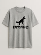 Papasaurus - Regular/Oversized T-shirt Oversized Light Heather Gray by inspire.inc