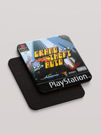 Pixel Legacy - Playstation 1 - Pack of 4 Coasters by inspire.inc