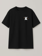 Pocket Bunny - Regular/Oversized T-shirt Oversized Black by inspire.inc