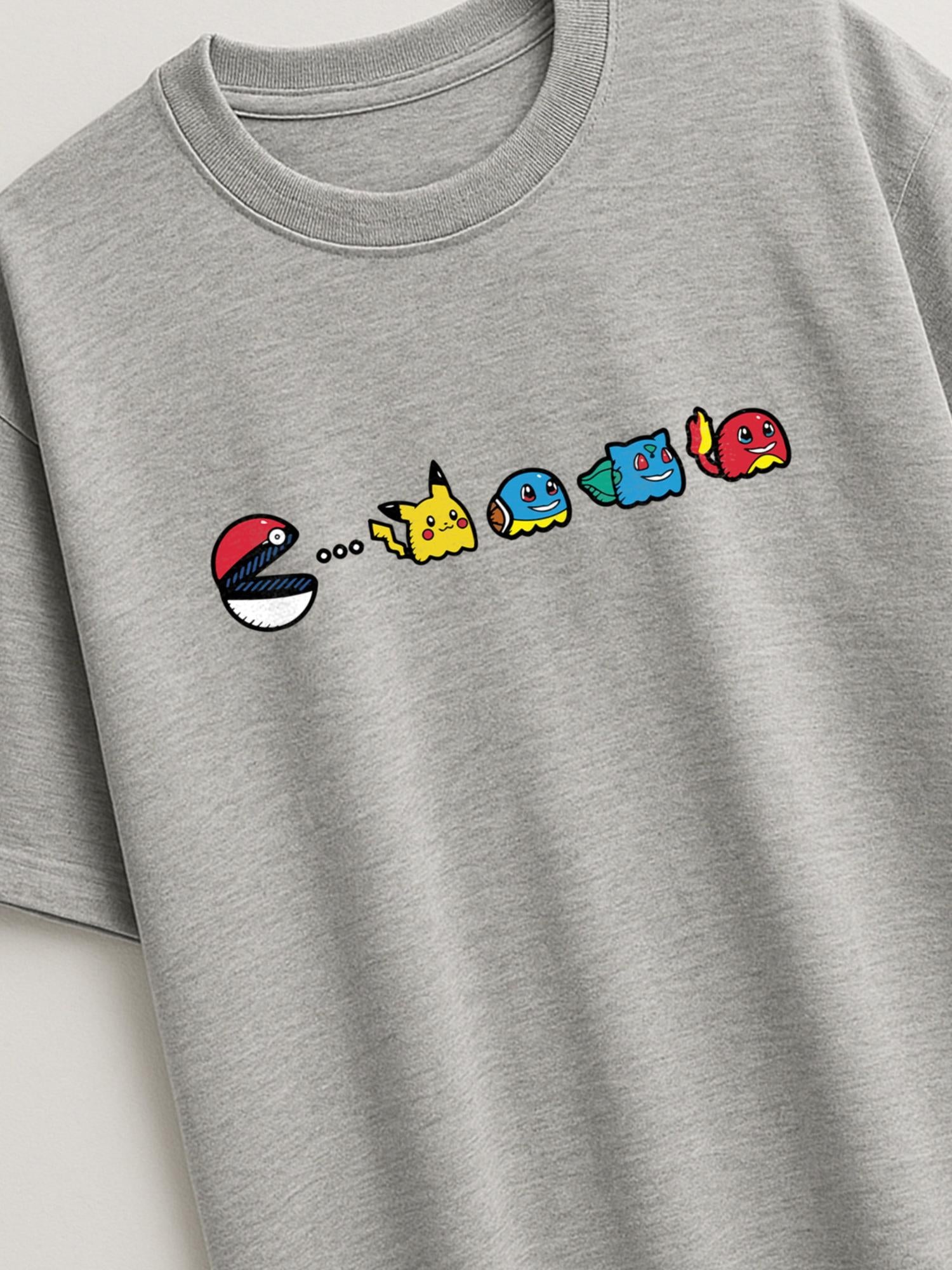 Pokemon - PAC-MON - Regular/Oversized T-shirt by inspire.inc