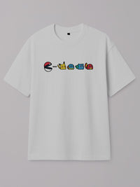 Pokemon - PAC-MON - Regular/Oversized T-shirt Oversized White by inspire.inc