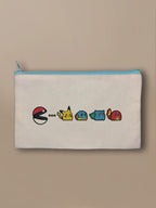 Pokemon - PAC-MON - Zipper Pouch Blue by inspire.inc