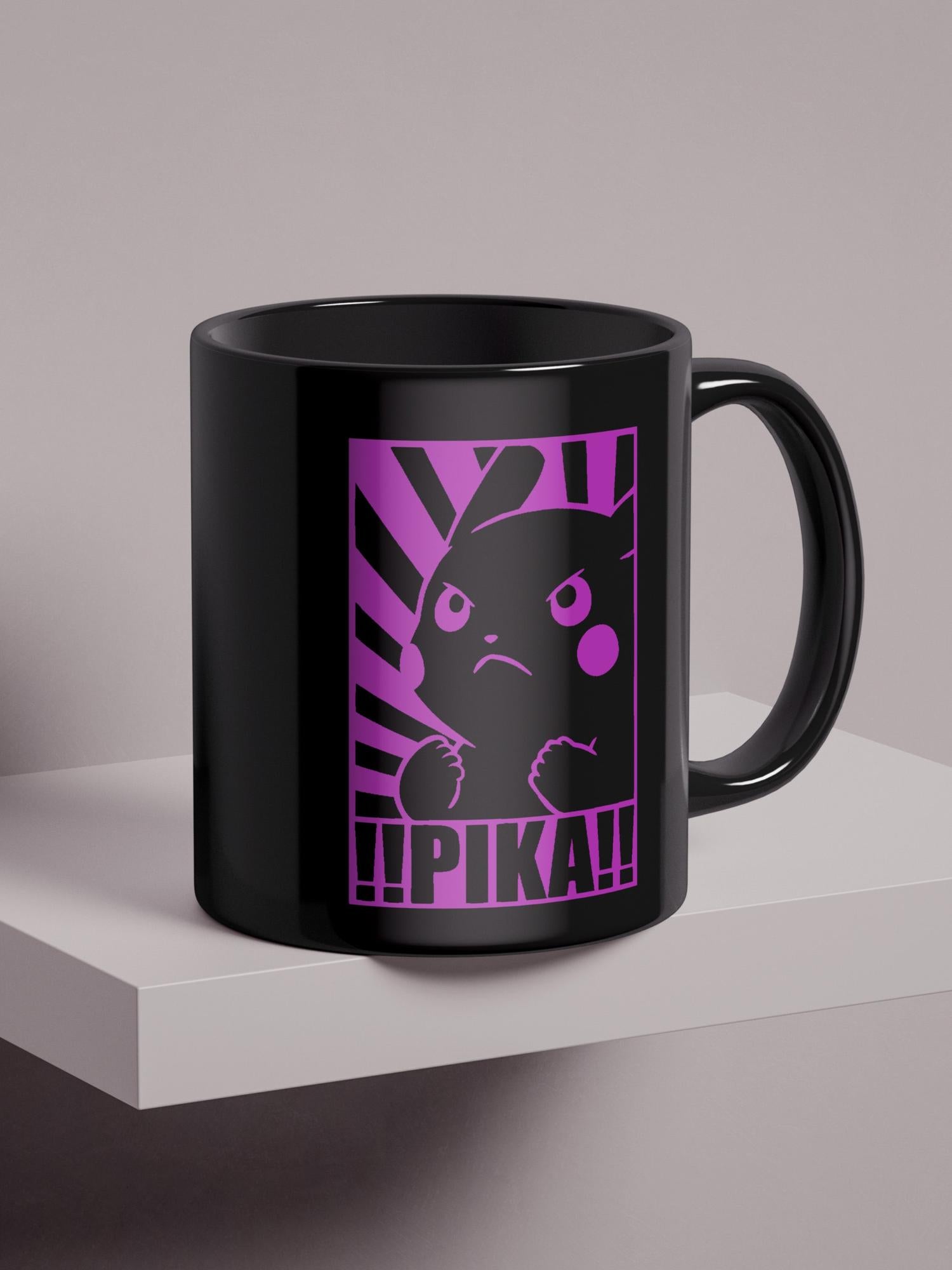 Pokemon - !!PIKA!! - Regular/Big Mug Regular - 325ml Black by inspire.inc