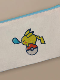 Pokemon - Pikasnooze - Zipper Pouch by inspire.inc