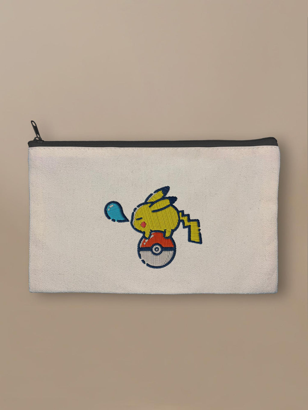Pokemon - Pikasnooze - Zipper Pouch Black by inspire.inc