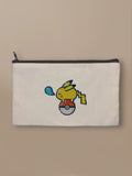 Pokemon - Pikasnooze - Zipper Pouch Black by inspire.inc