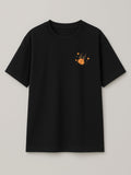 Pumpkitty - Regular/Oversized T-shirt Oversized Black by inspire.inc