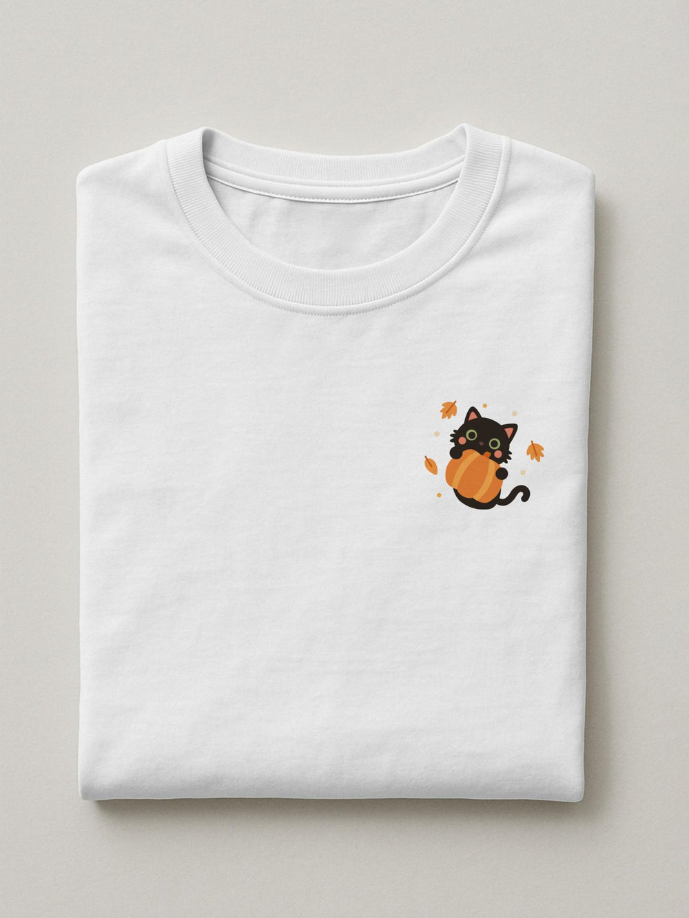 Pumpkitty - Regular/Oversized T-shirt by inspire.inc