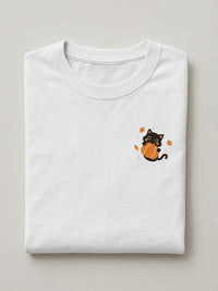 Pumpkitty - Regular/Oversized T-shirt by inspire.inc