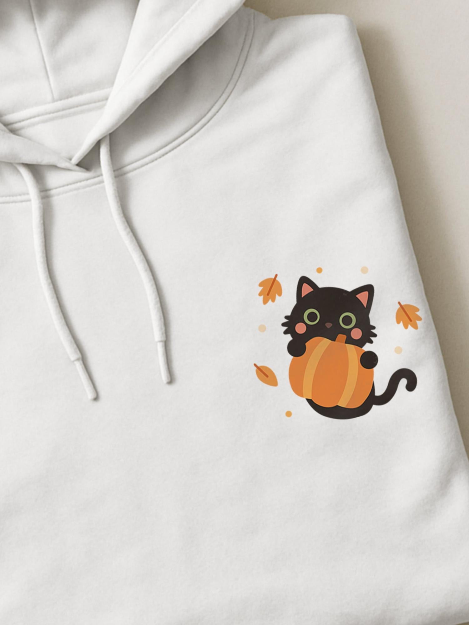 Pumpkitty - Unisex Premium Hoodie by inspire.inc